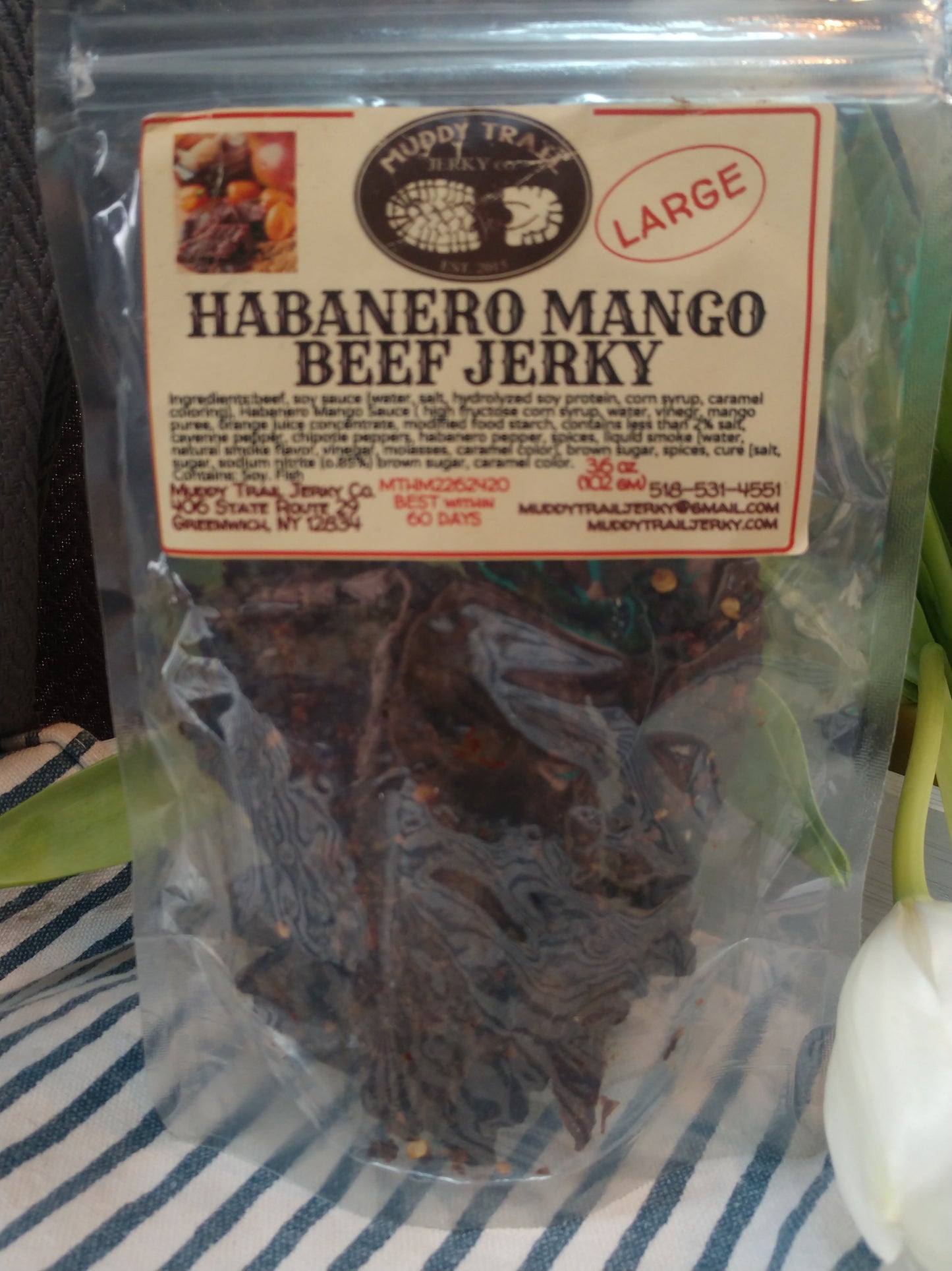Habanero Mango Beef Jerky