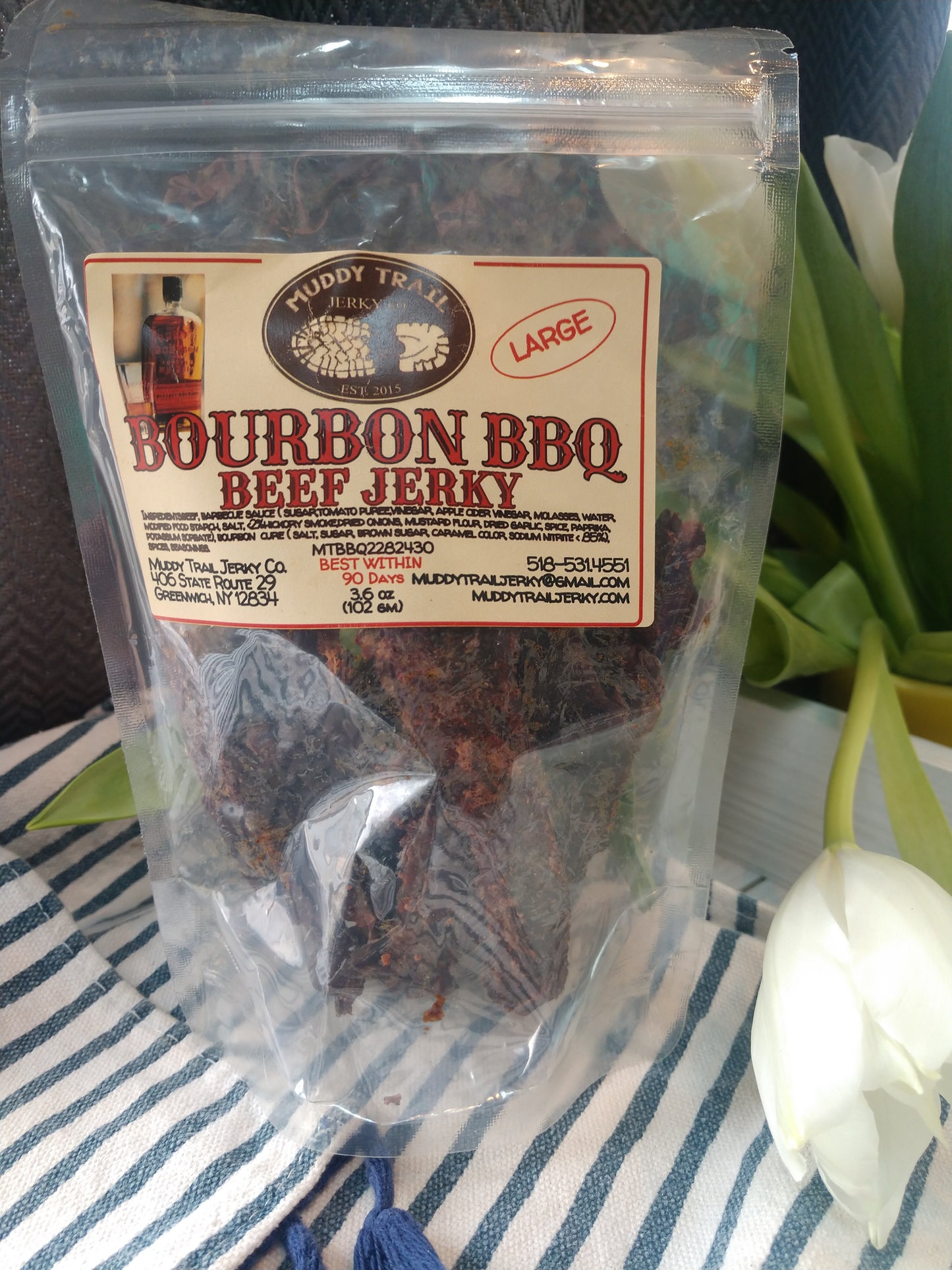 Bourbon Barbecue Beef Jerky