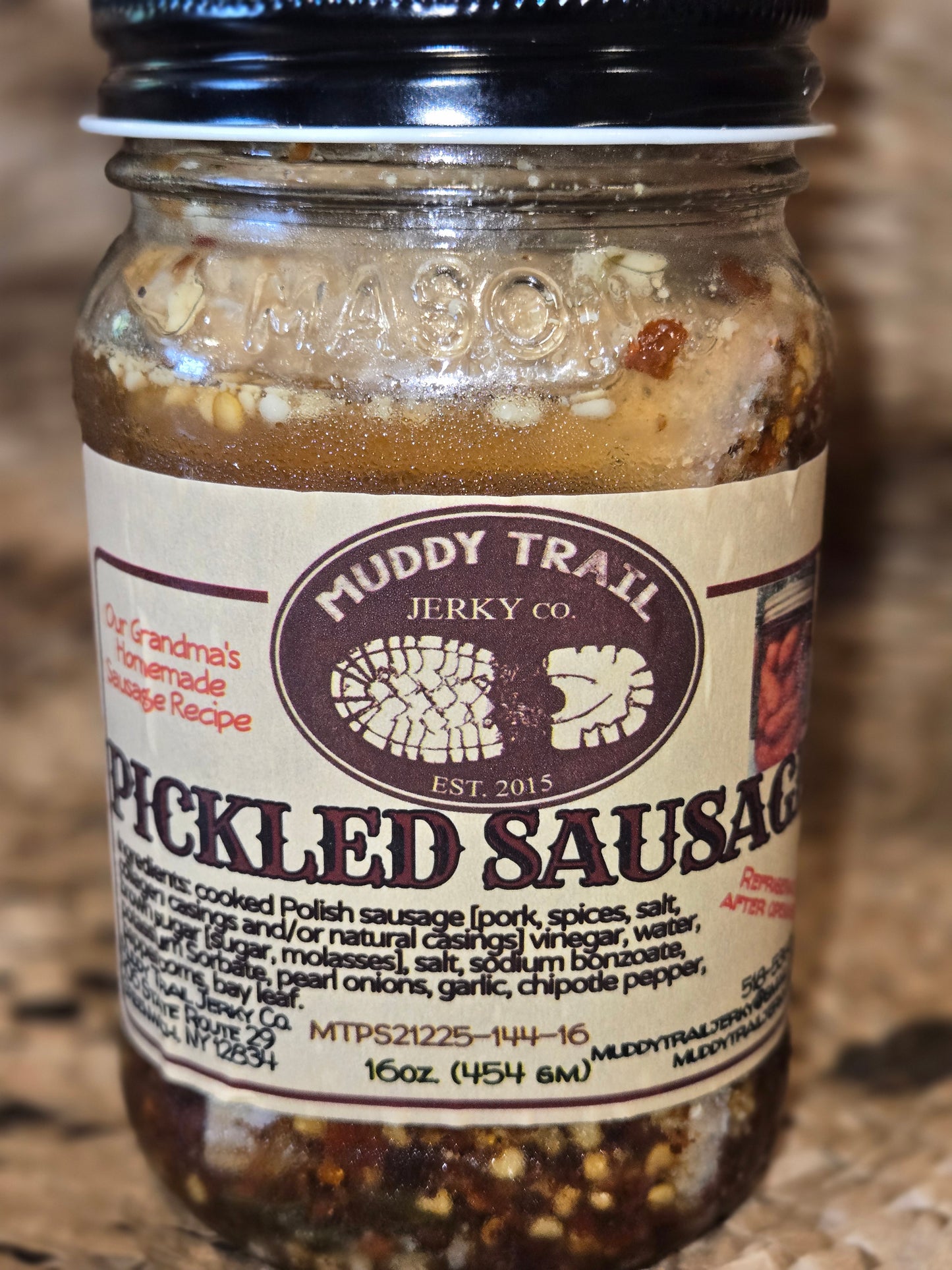 Pickled Polish Sausage