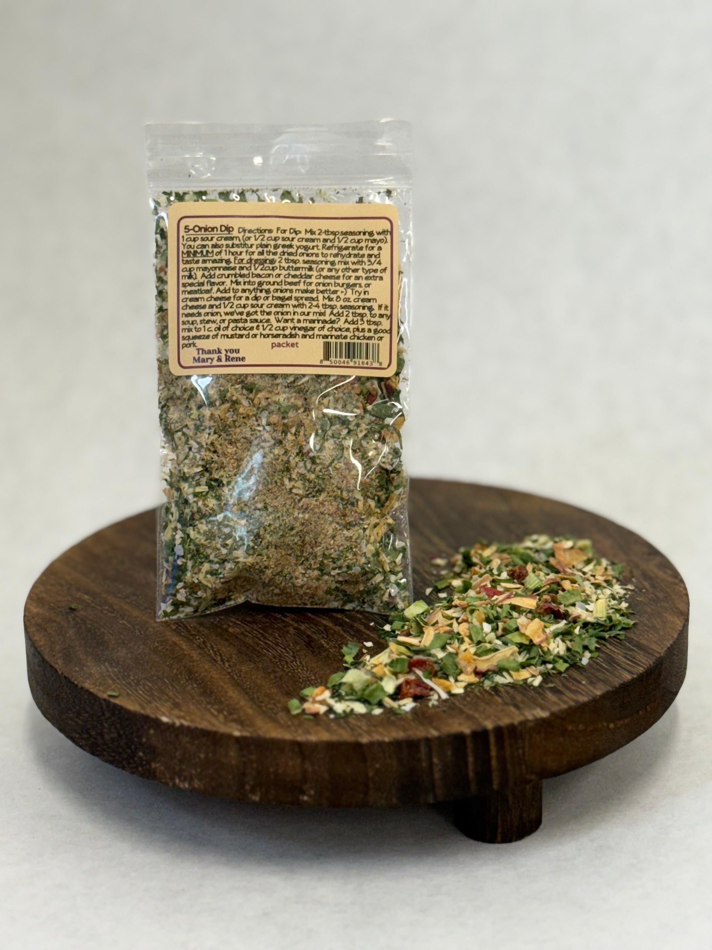 5-Onion Dip & Seasoning