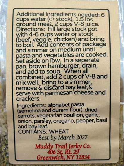 Alphabet Soup Mix
