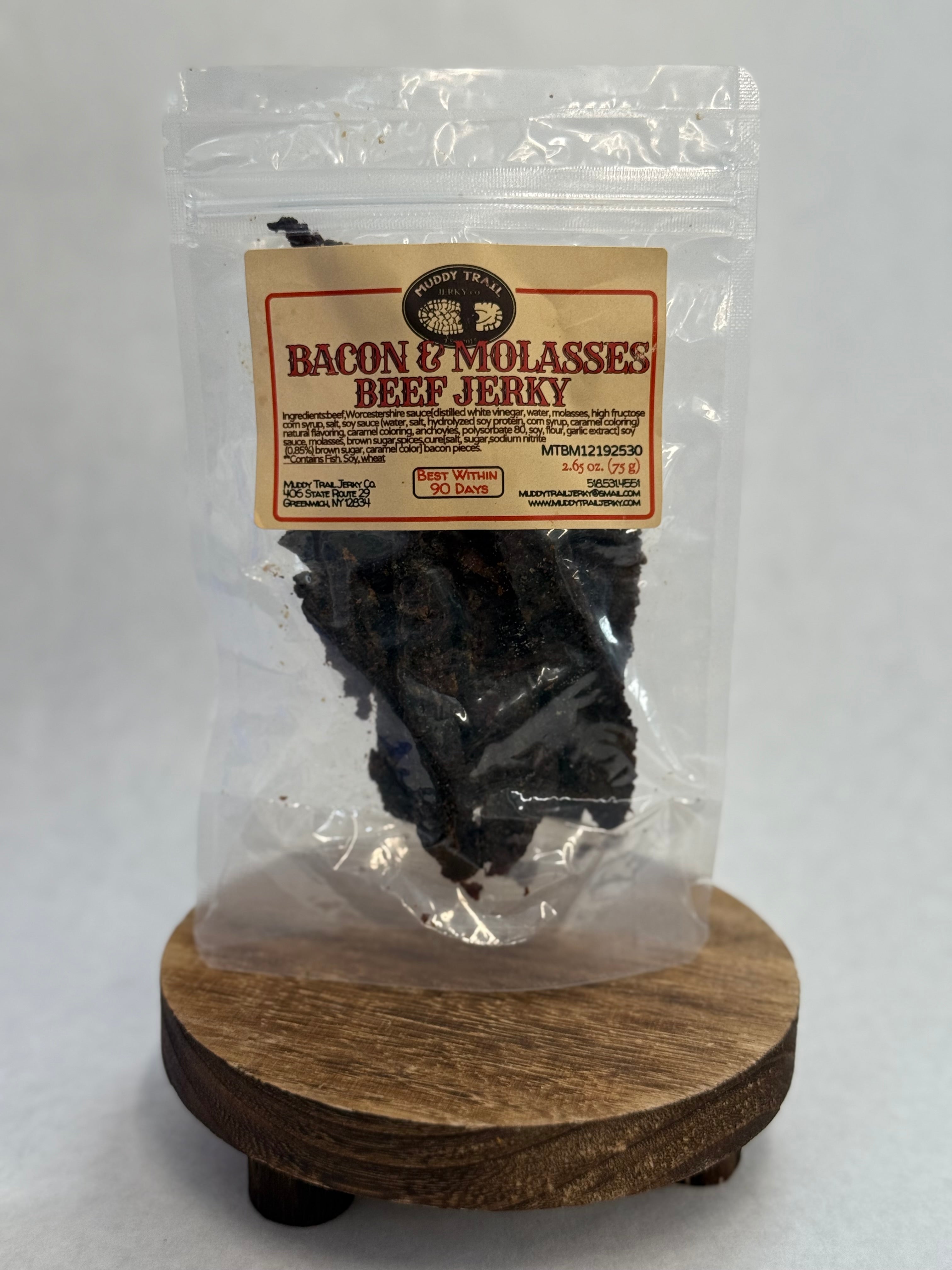 Bacon & Molasses Beef Jerky