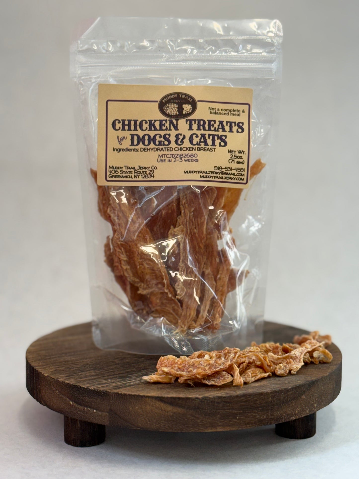 Chicken Jerky for Dogs & Cats