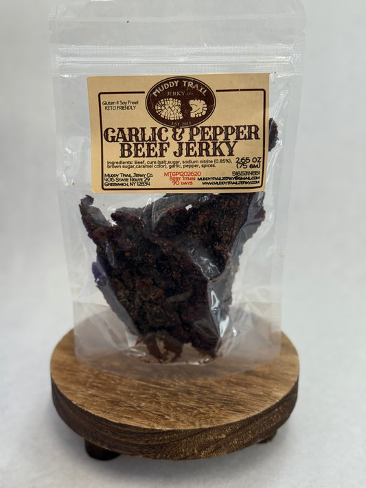 Garlic & Pepper Beef Jerky
