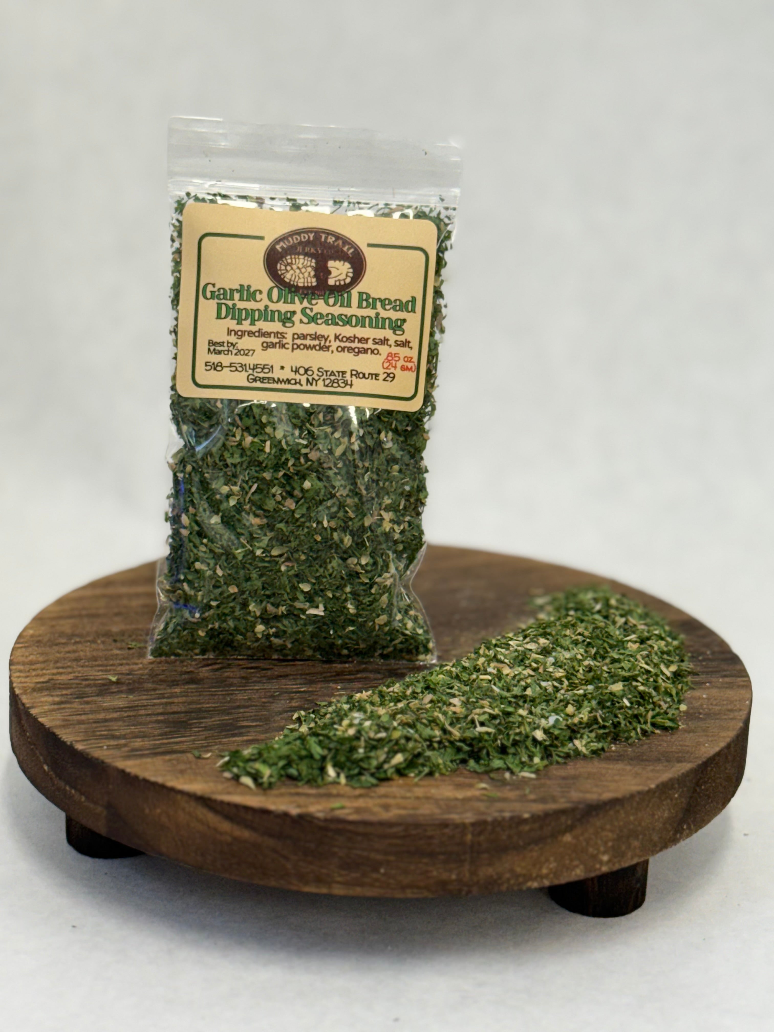 Garlic Olive Oil Bread Dip & Seasoning
