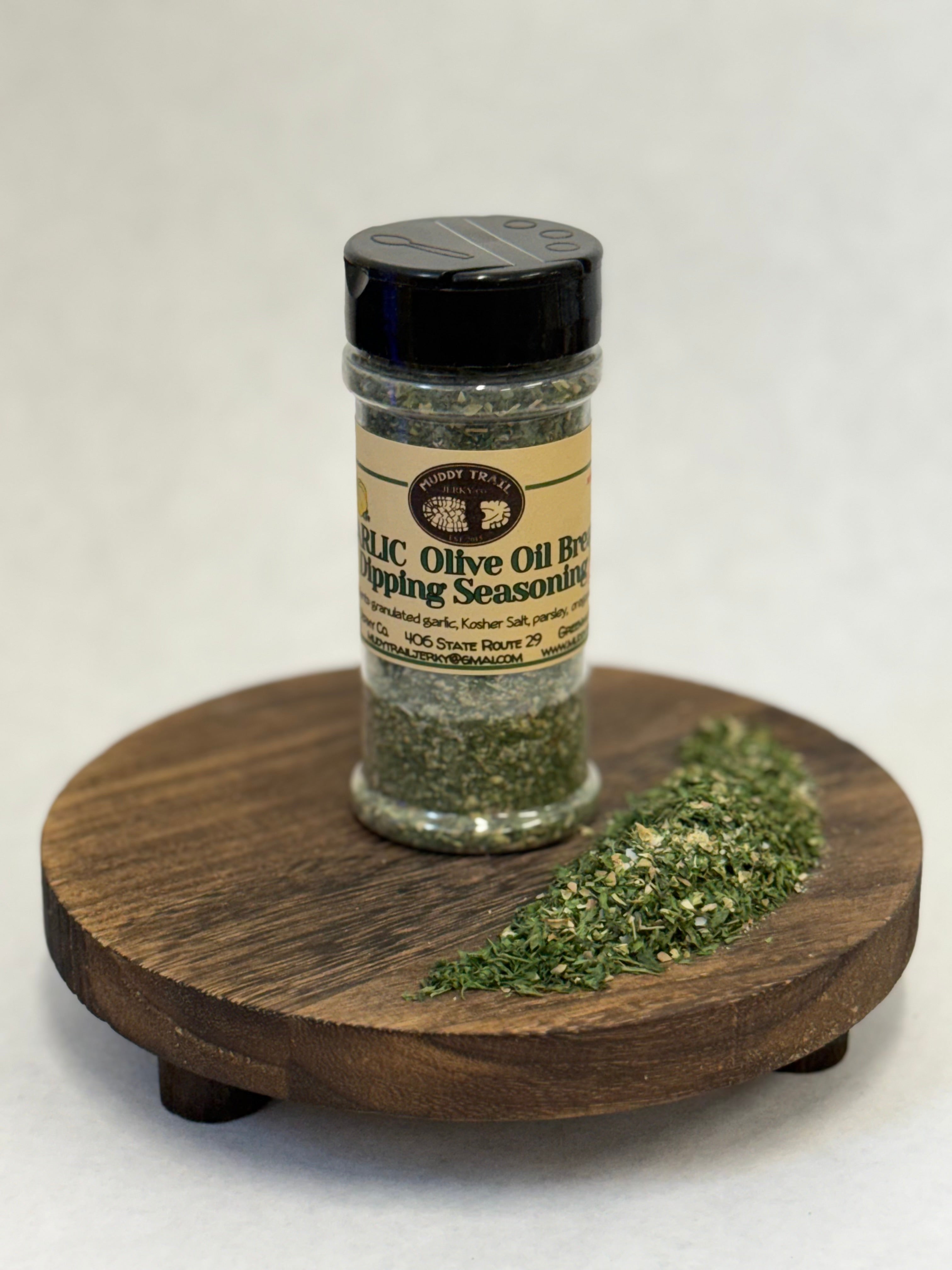 Garlic Olive Oil Bread Dip & Seasoning