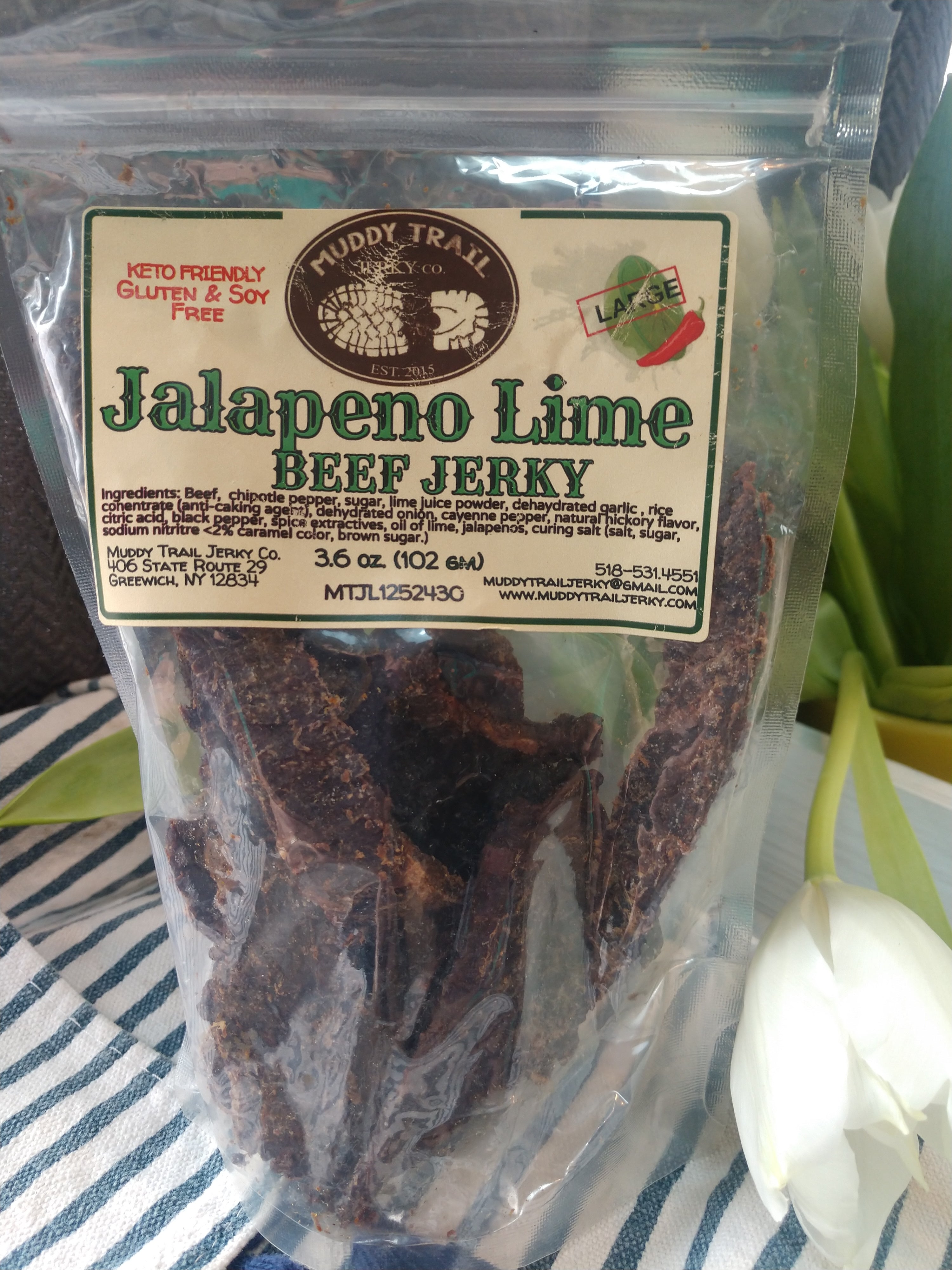 Jalapeno Lime Beef Jerky