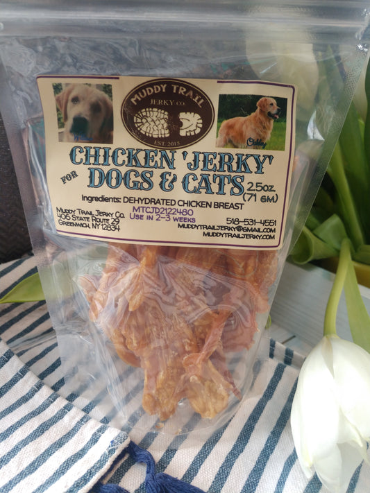 Chicken Jerky for Dogs & Cats