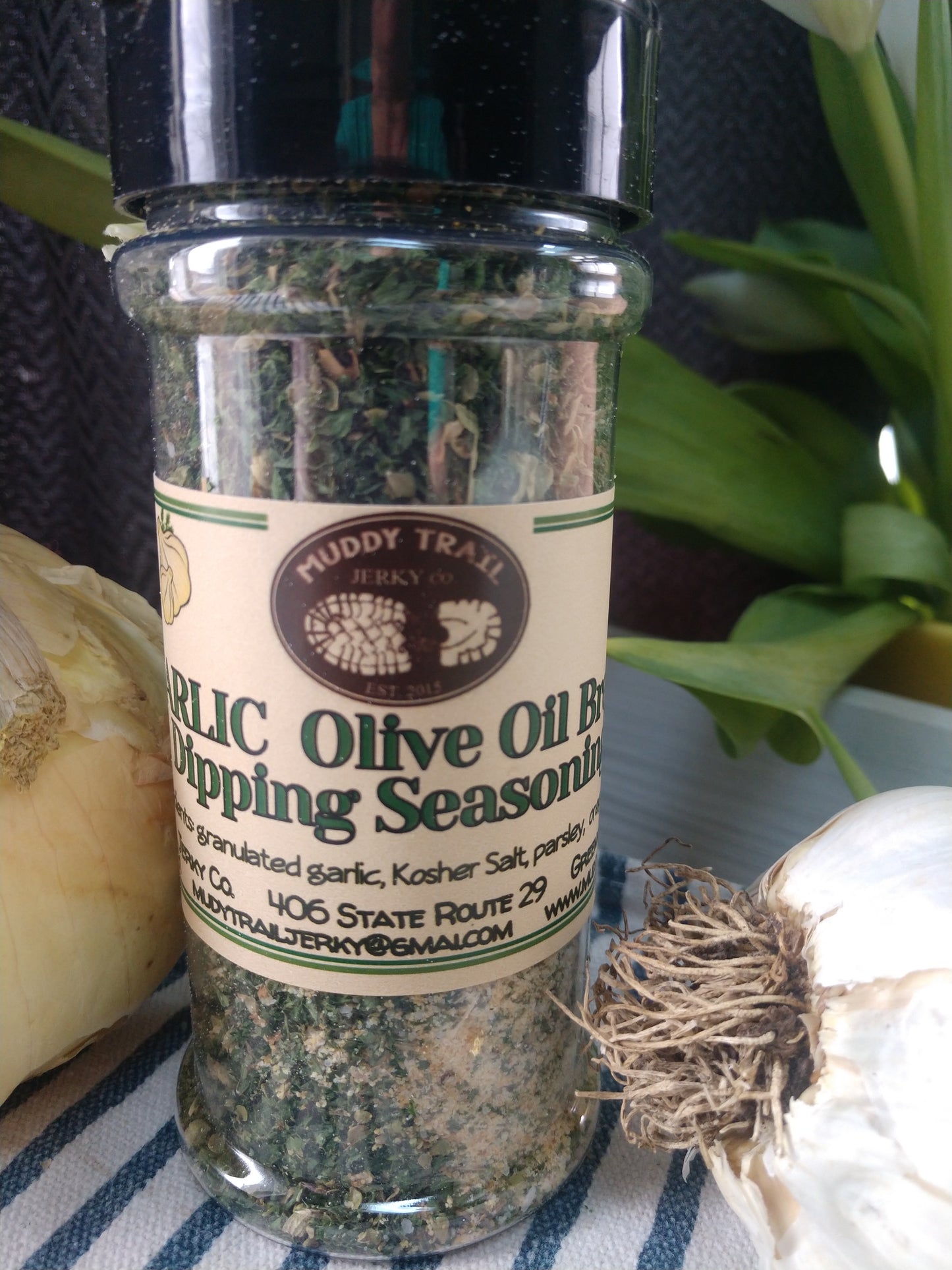 Garlic Olive Oil Bread Dip & Seasoning