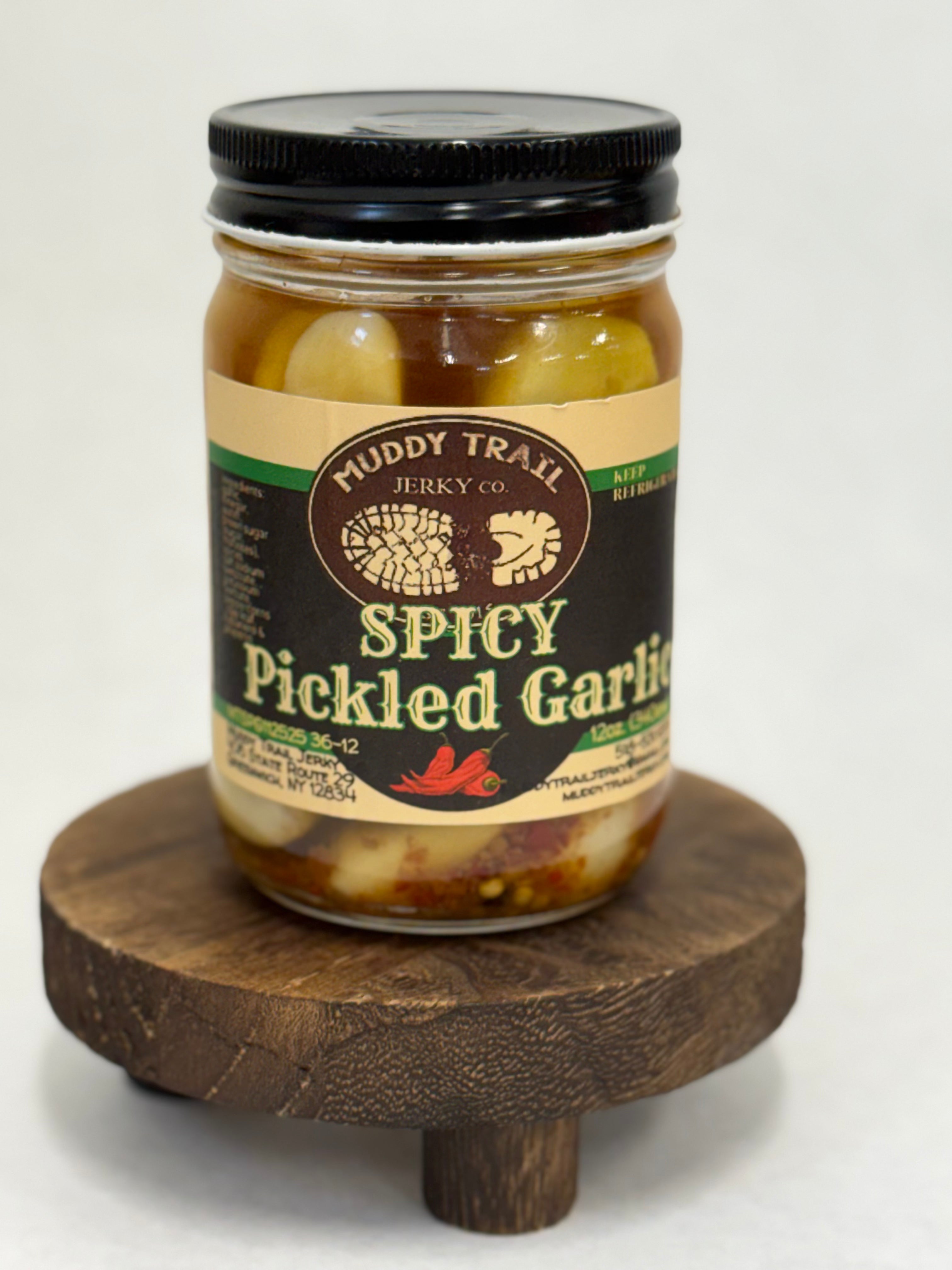 SPICY Pickled Garlic