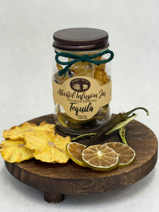 Pineapple-Jalapeno Tequilia Infusion Jar