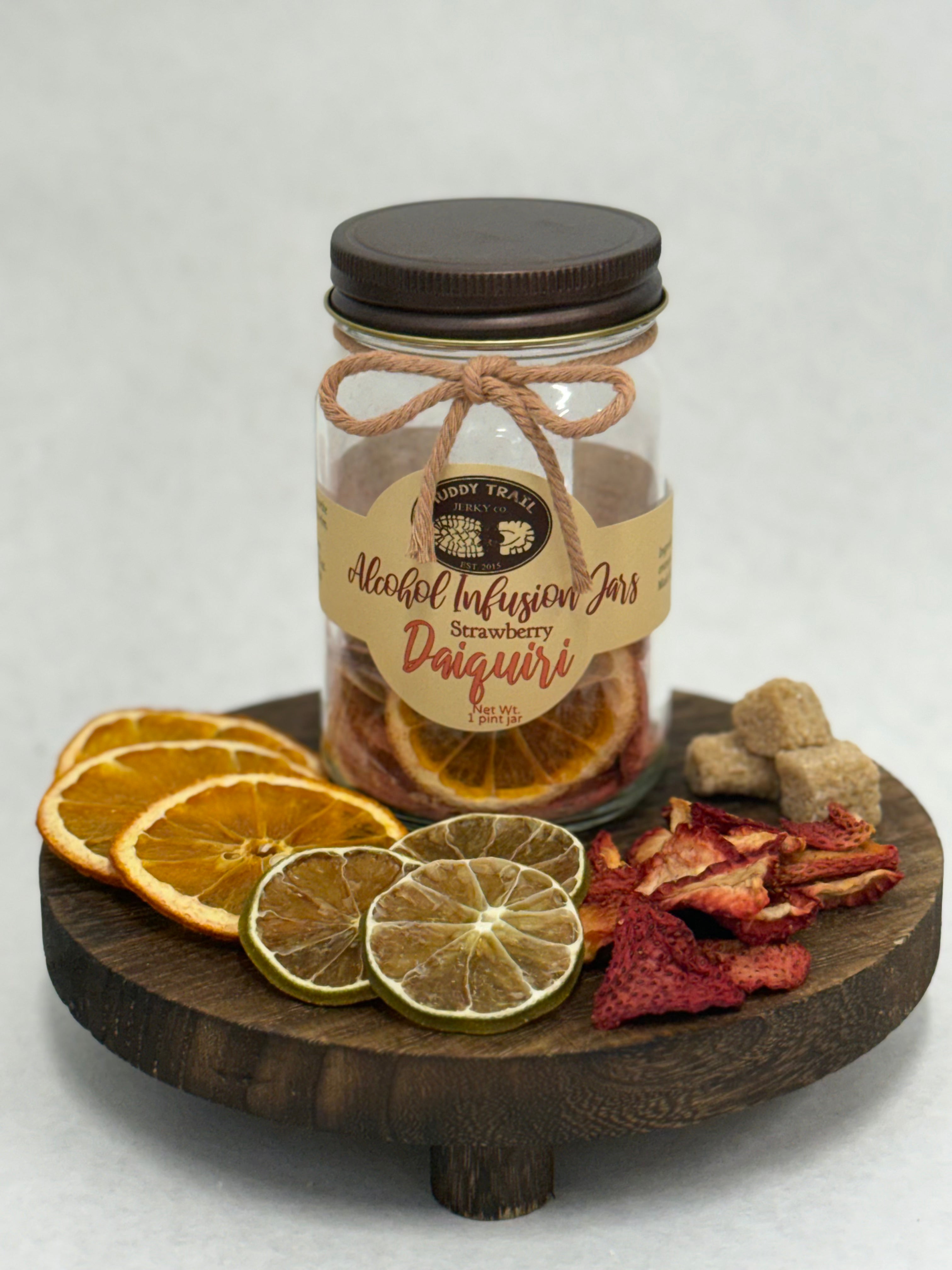 Strawberry Daiquiri Alcohol Infusion Jar
