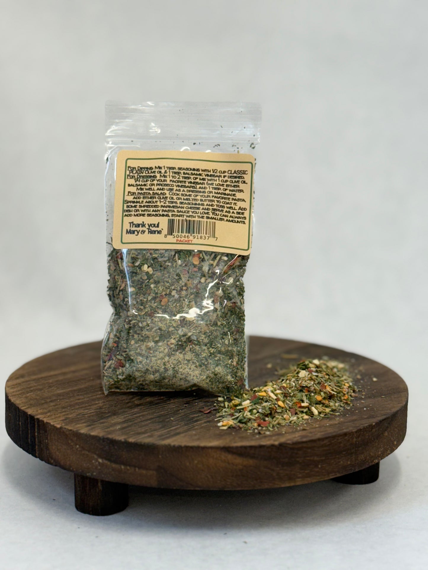 Olive Oil Bread Dip & Seasoning Mix